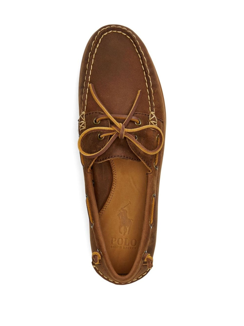 Merton leather boat shoes 4