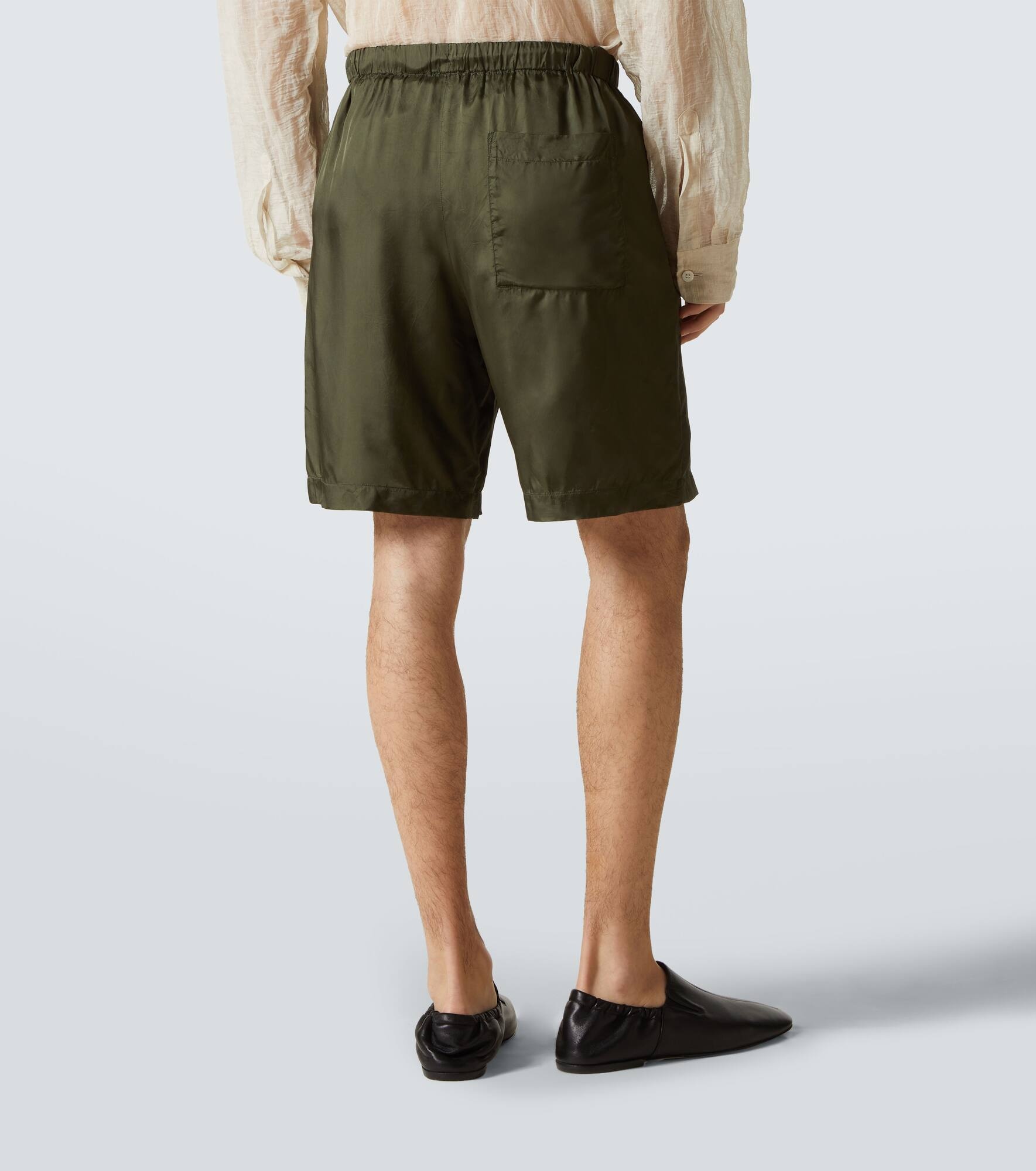 Metallic straight pants - 4