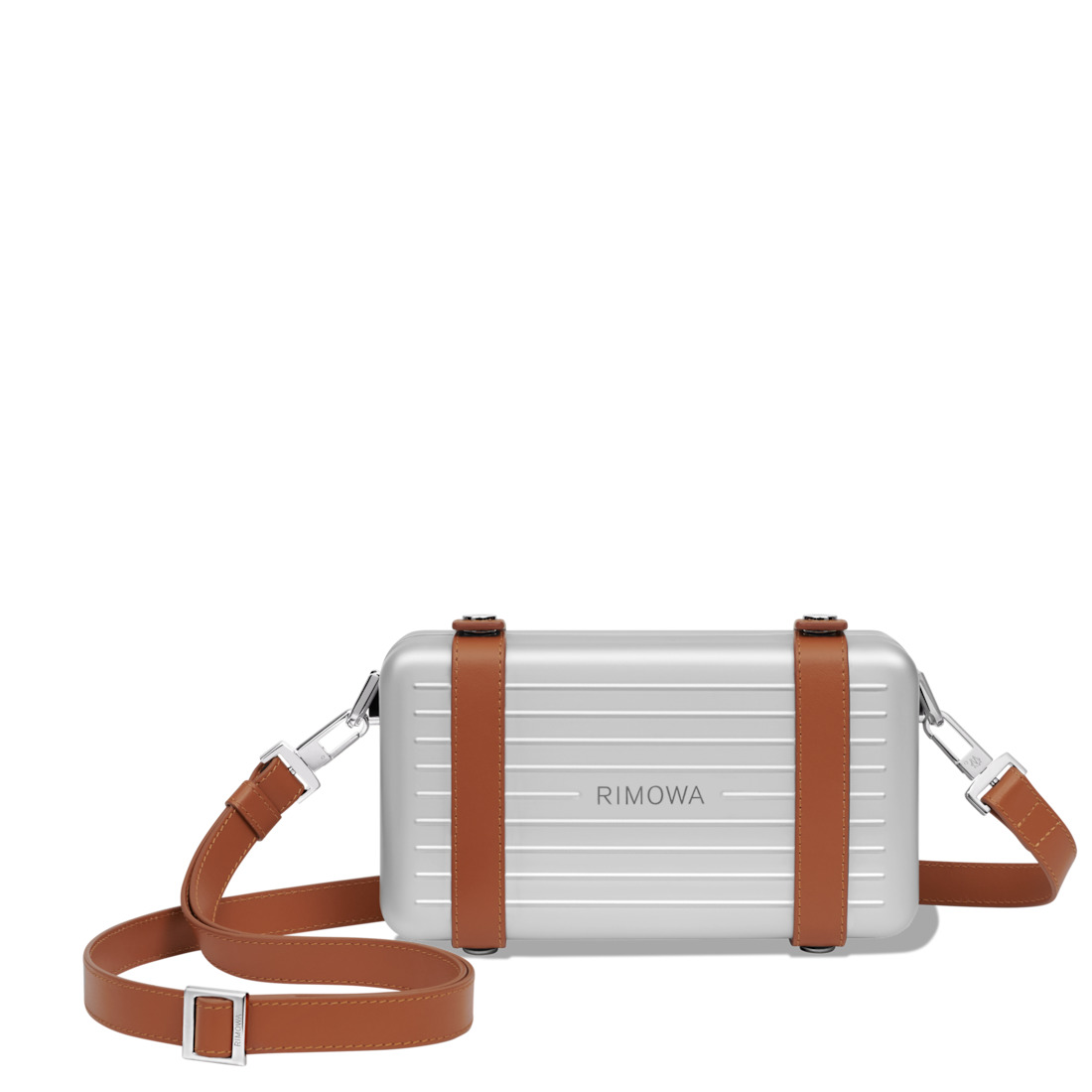 RIMOWA Personal Aluminum Cross-Body Bag | REVERSIBLE