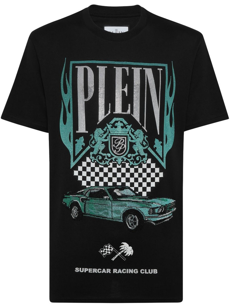 Strass Flame Racing T-shirt 1