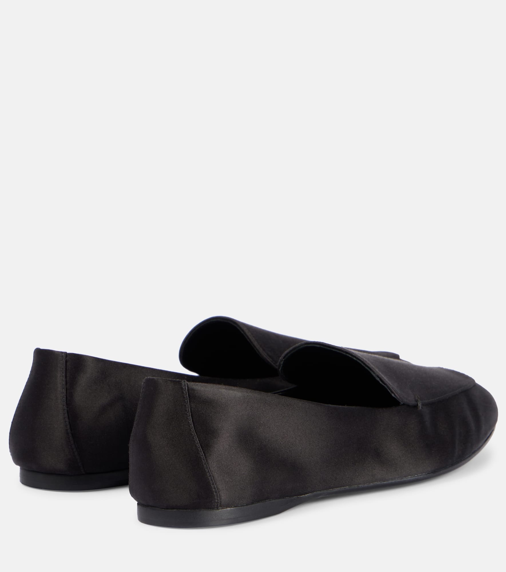 Monroe satin loafers - 2