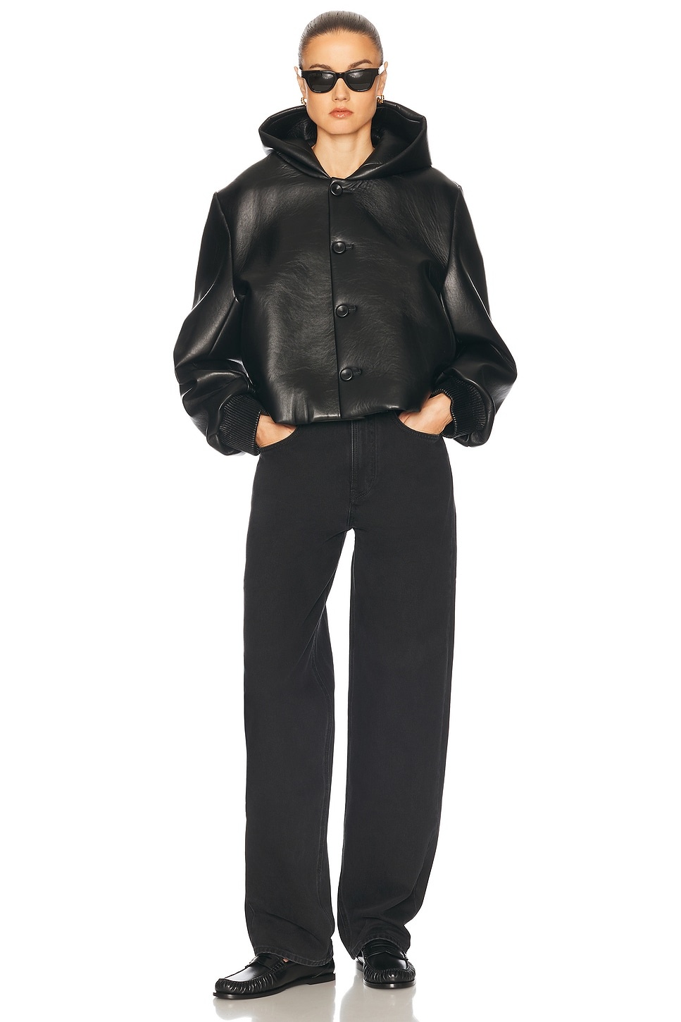 Cropped Hooded Jacket - 4
