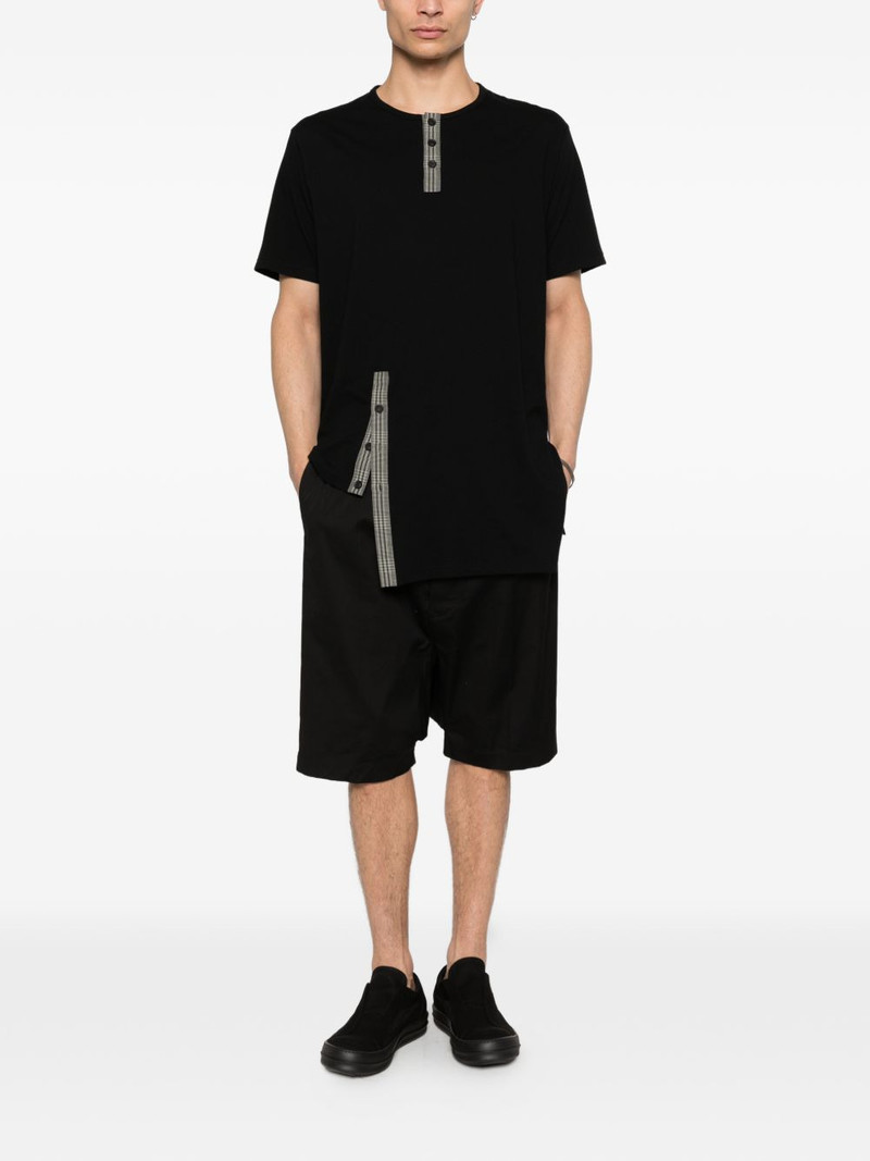 Yohji Yamamoto button asymmetric T-shirt outlook