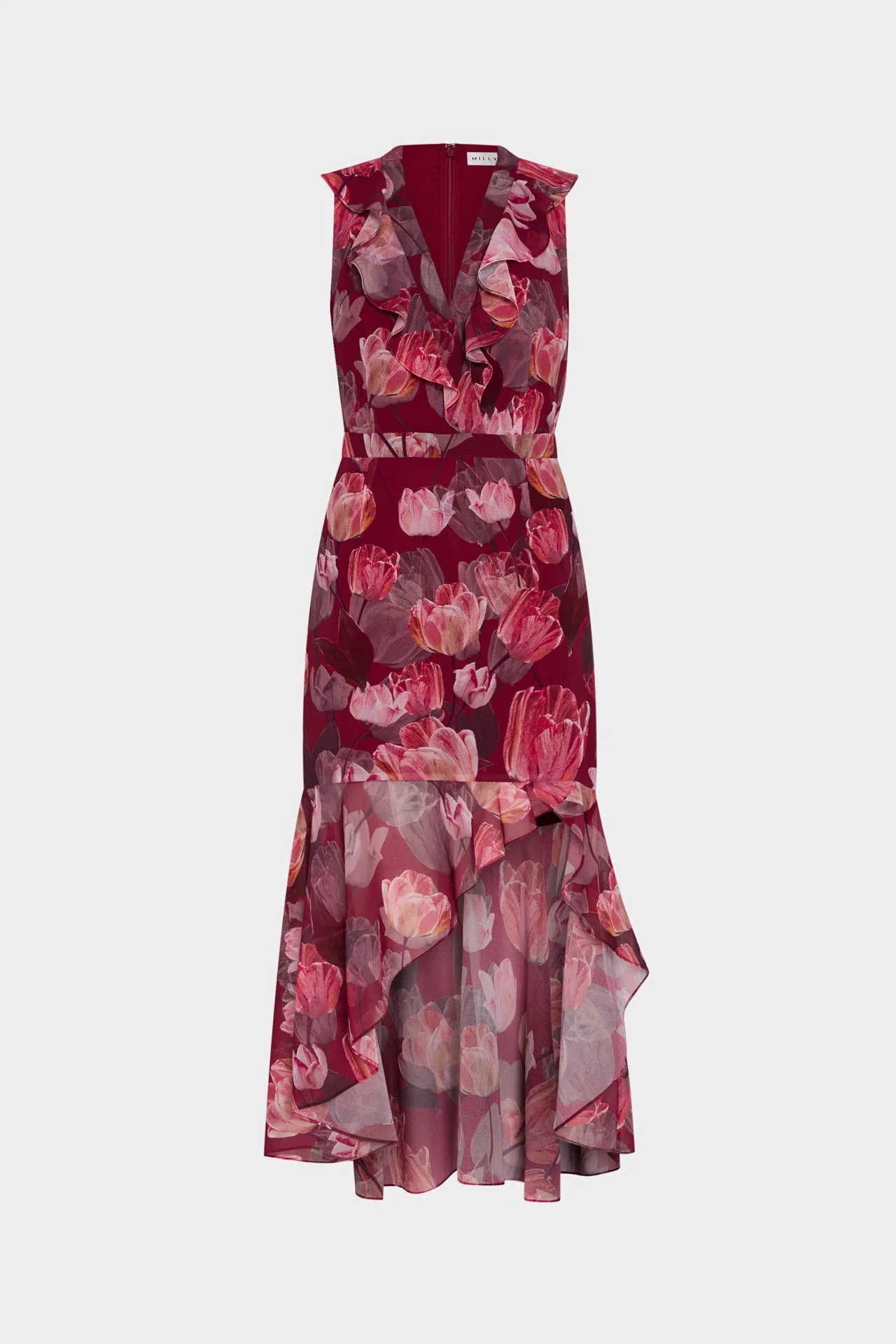 Nanci Printed Midi Dress - 1