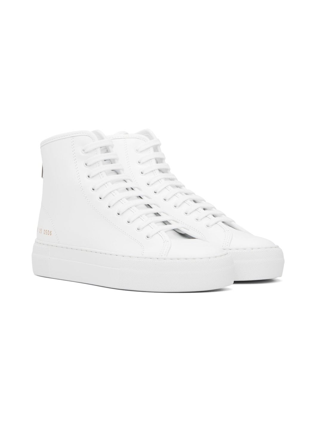 White Tournament Super High Sneakers - 4