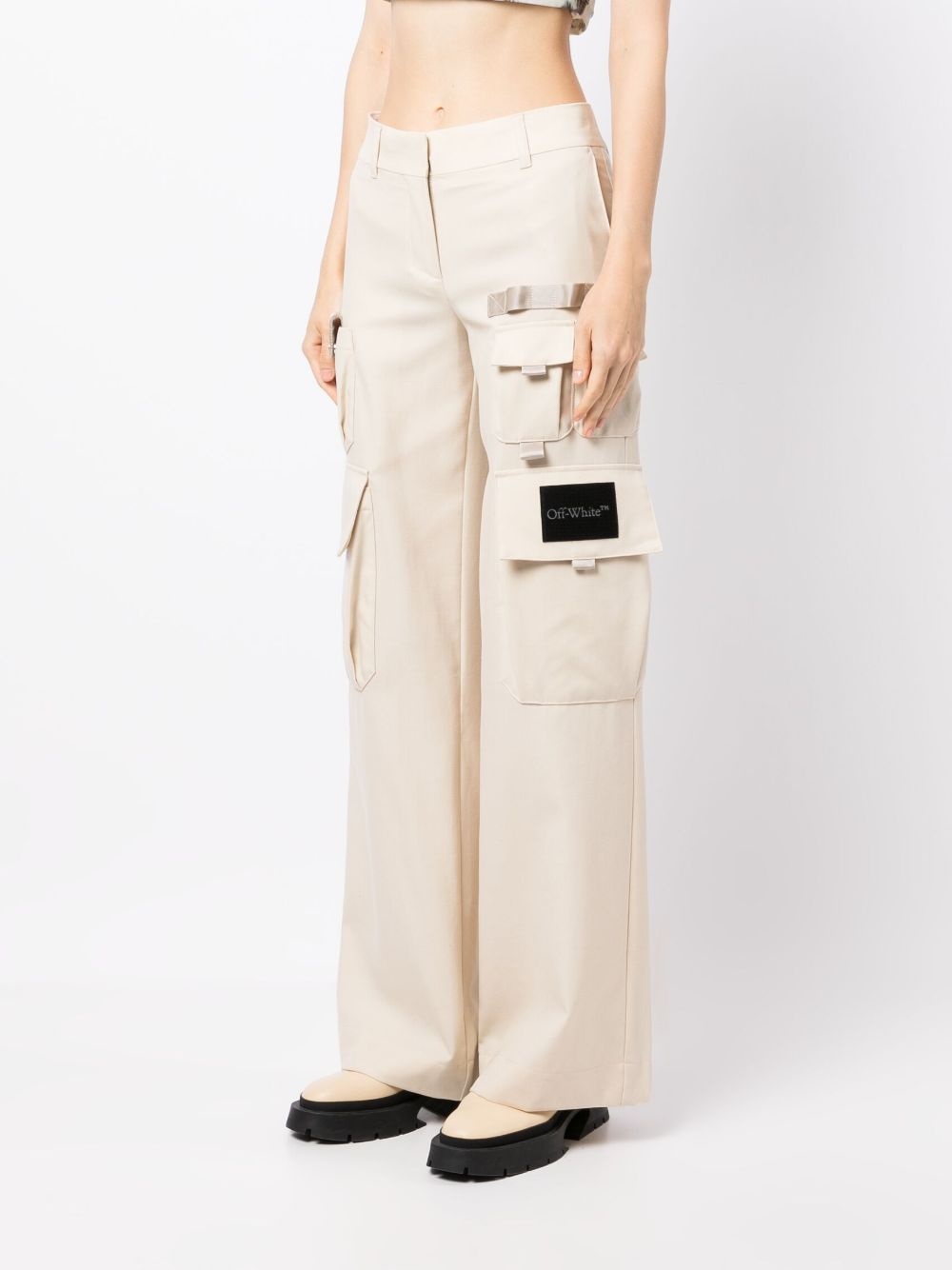 Toybox wide-leg cargo trousers - 5