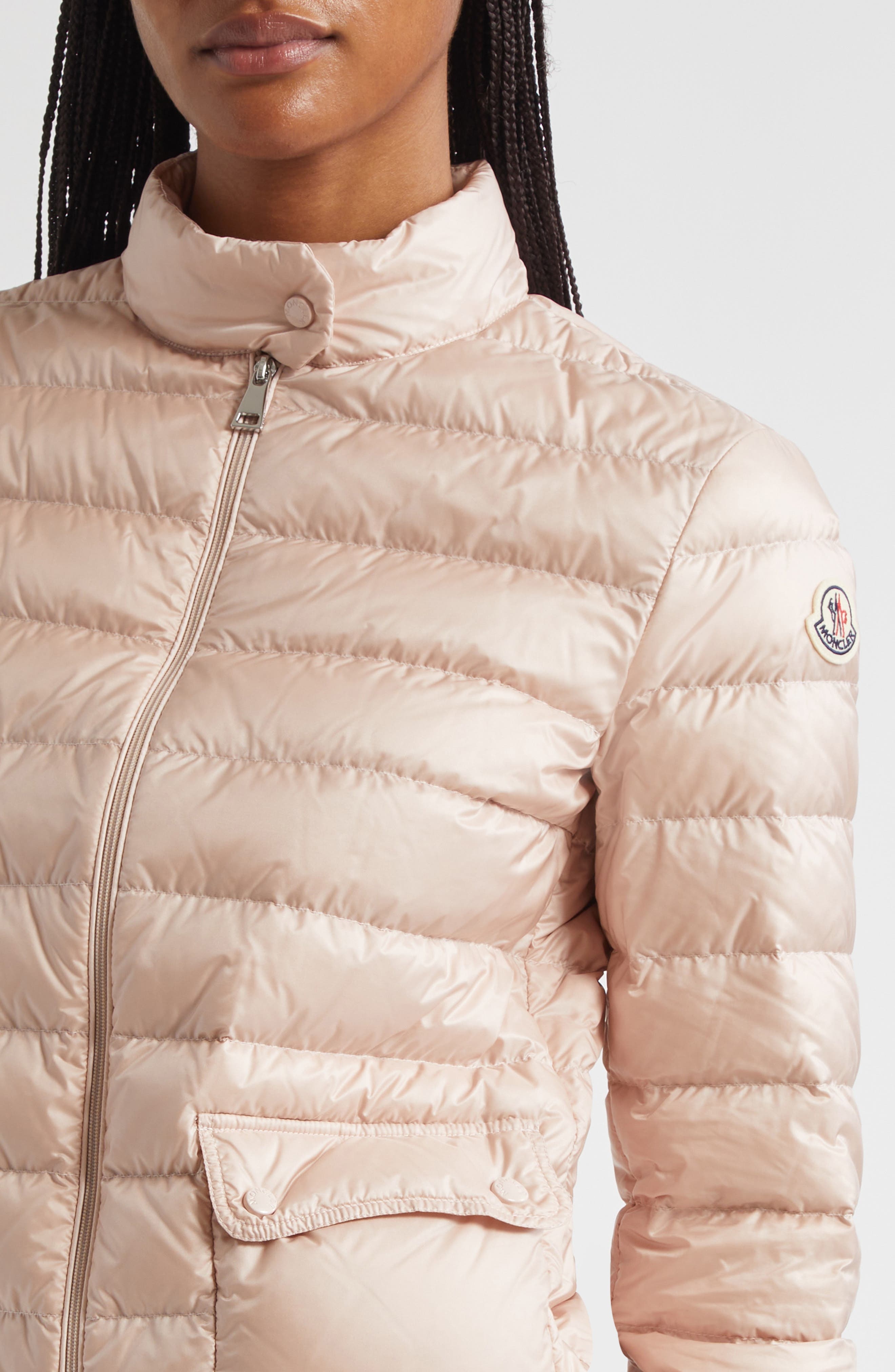 Moncler Lans Down Puffer Jacket in Mother Of Pearl at Nordstrom - 4