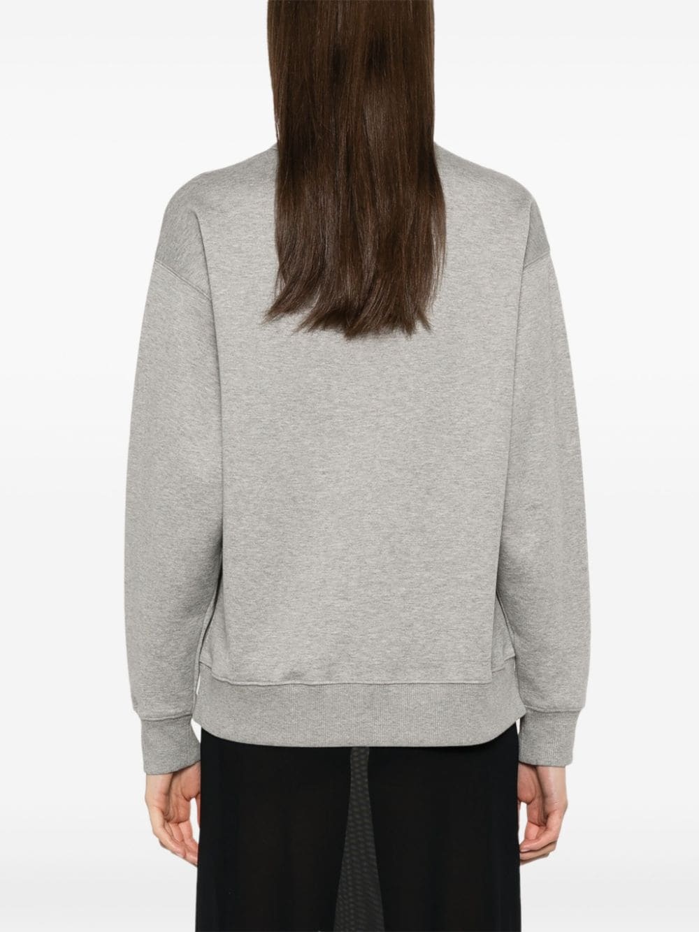 V logo plaque sweatshirt - 4