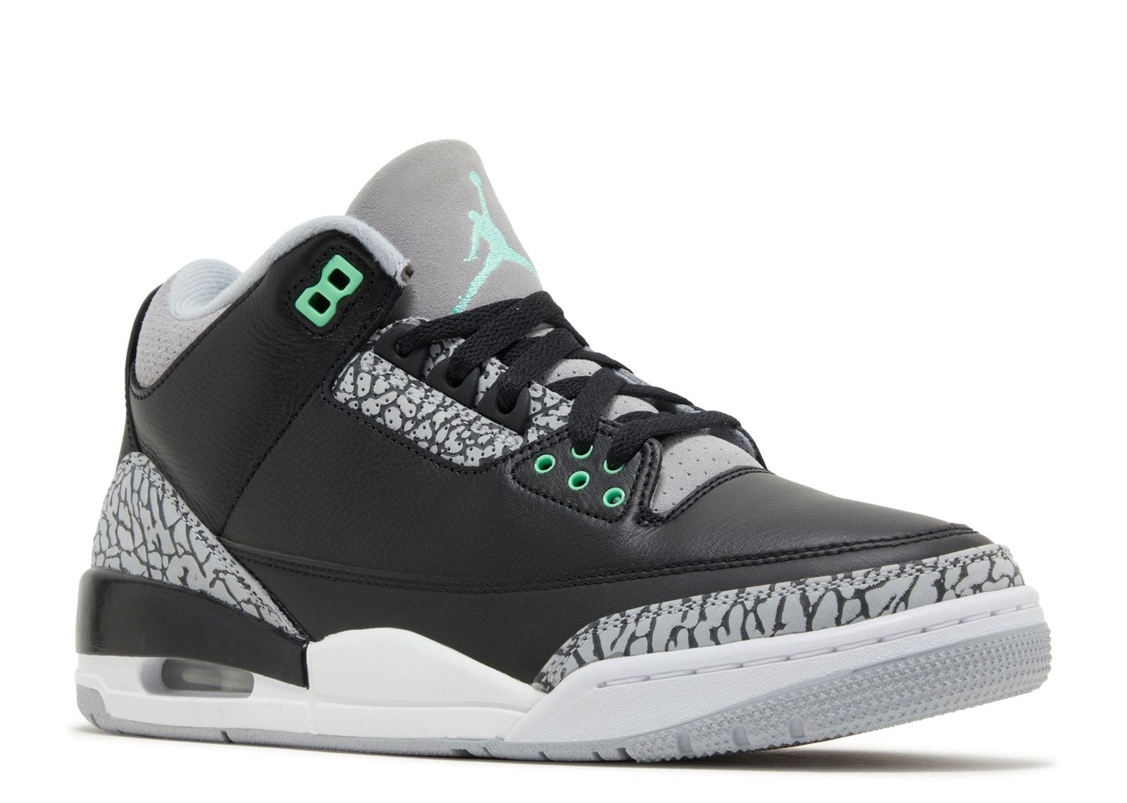 JORDAN 3 RETRO 'GREEN GLOW' - 2