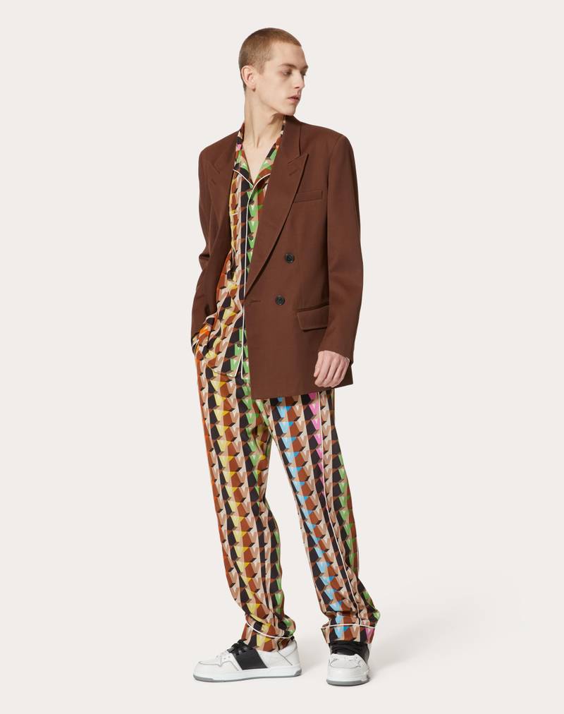 Valentino DOUBLE-BREASTED WOOL JACKET outlook