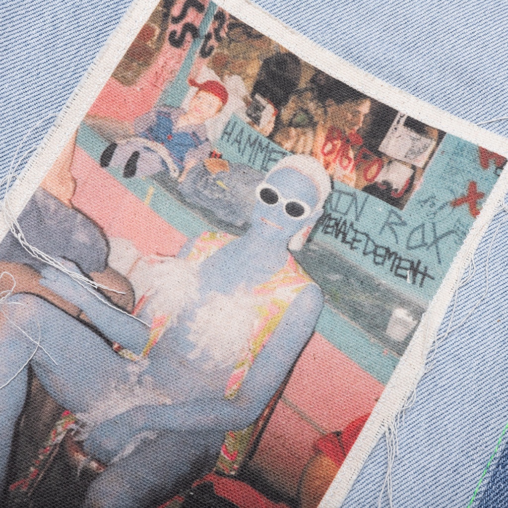 BAGGY JAWN DENIM PANTS - INDIGO - 5