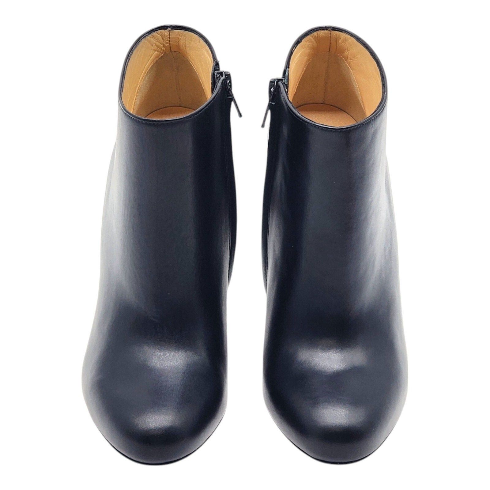 Christian Louboutin Belle 85 Leather Ankle Booties Black EU 37 US 6.5 - 4