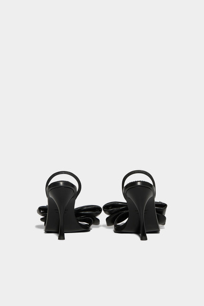 DSQUARED2 HONEY BOW HEELED SANDALS outlook