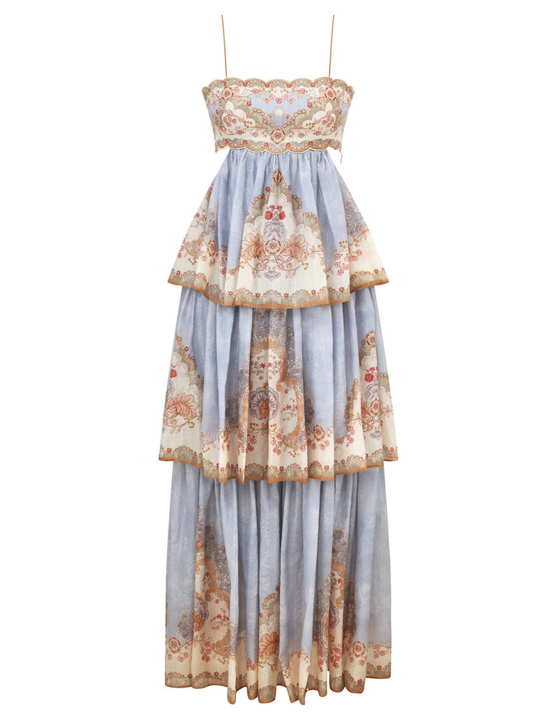 DAYLIGHT TIERED MAXI DRESS 1