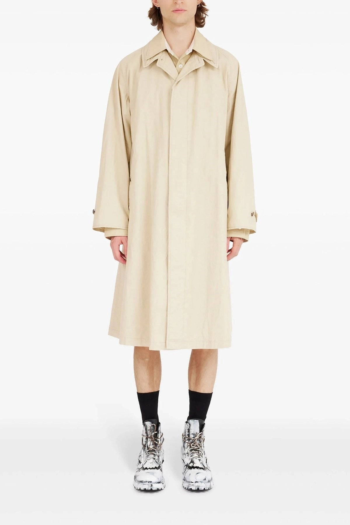 Maison Margiela Men Layered Trench Coat - 2