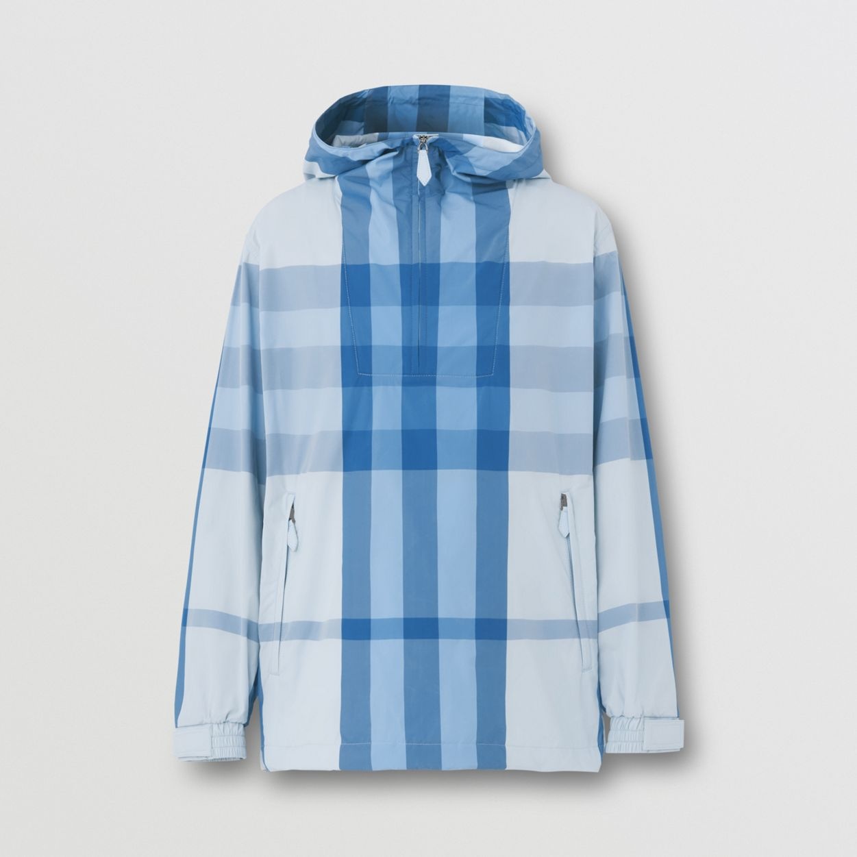 Packaway Check Nylon Hooded Jacket - 4