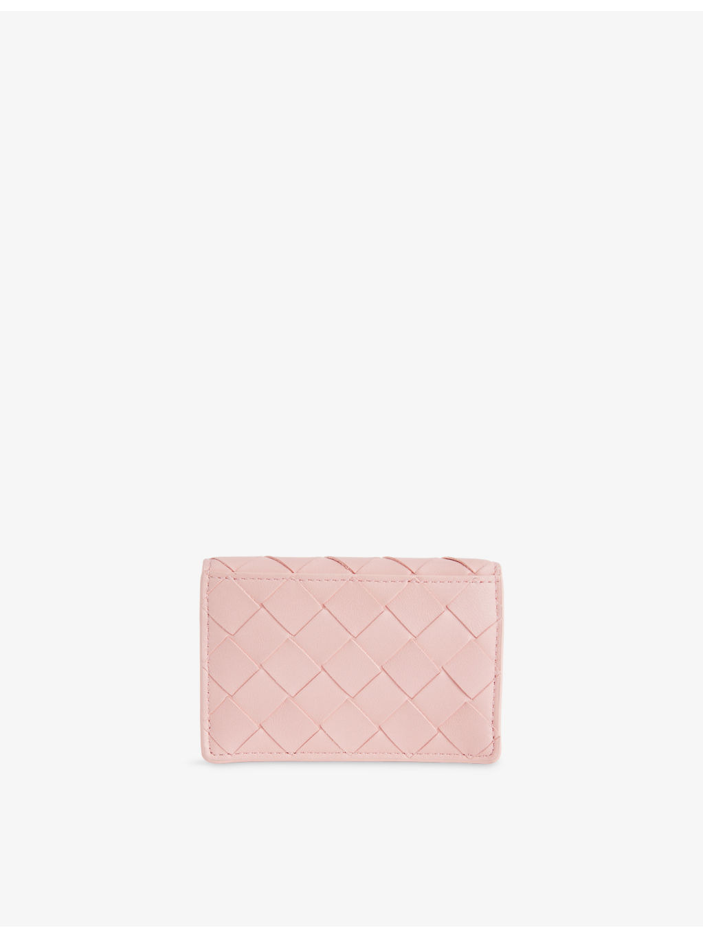 Intrecciato Front-Flap Leather Wallet - 2