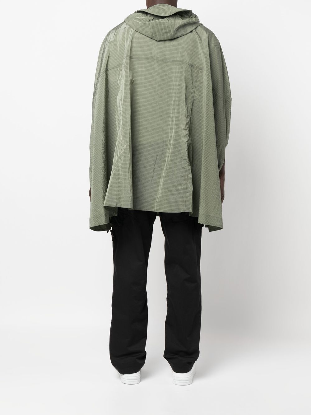 Rennick poncho hooded coat - 4