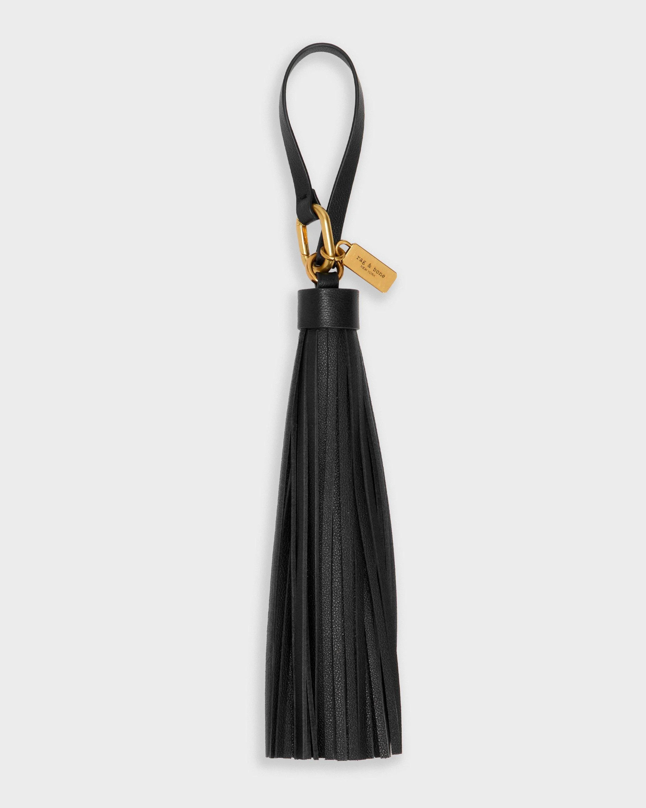 Stak Leather Tassel Charm - 1