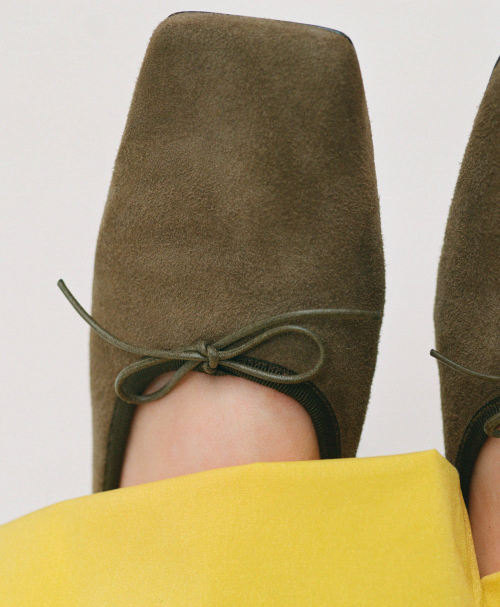 SQUARE TOE BALLERINA - 7
