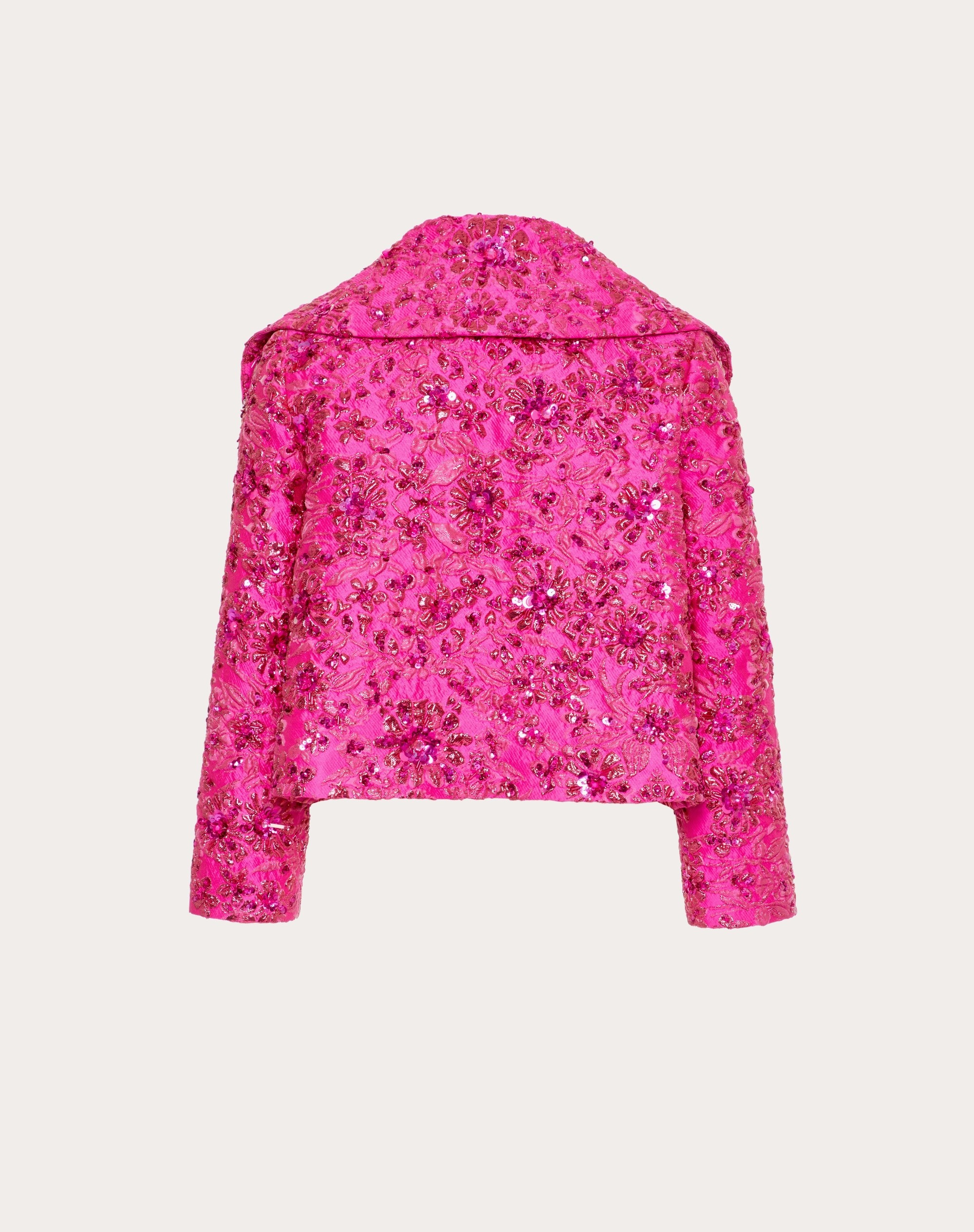 PETITE JACQUARD JACKET - 2