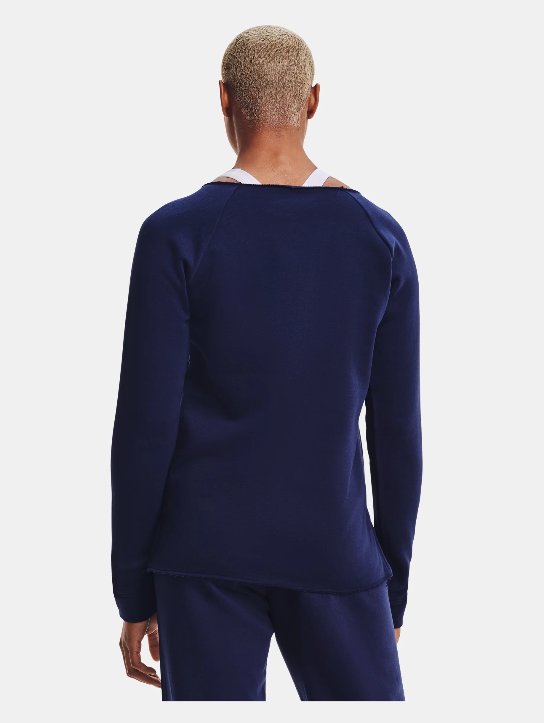 Under Armour Women s UA Hustle Fleece Crew REVERSIBLE