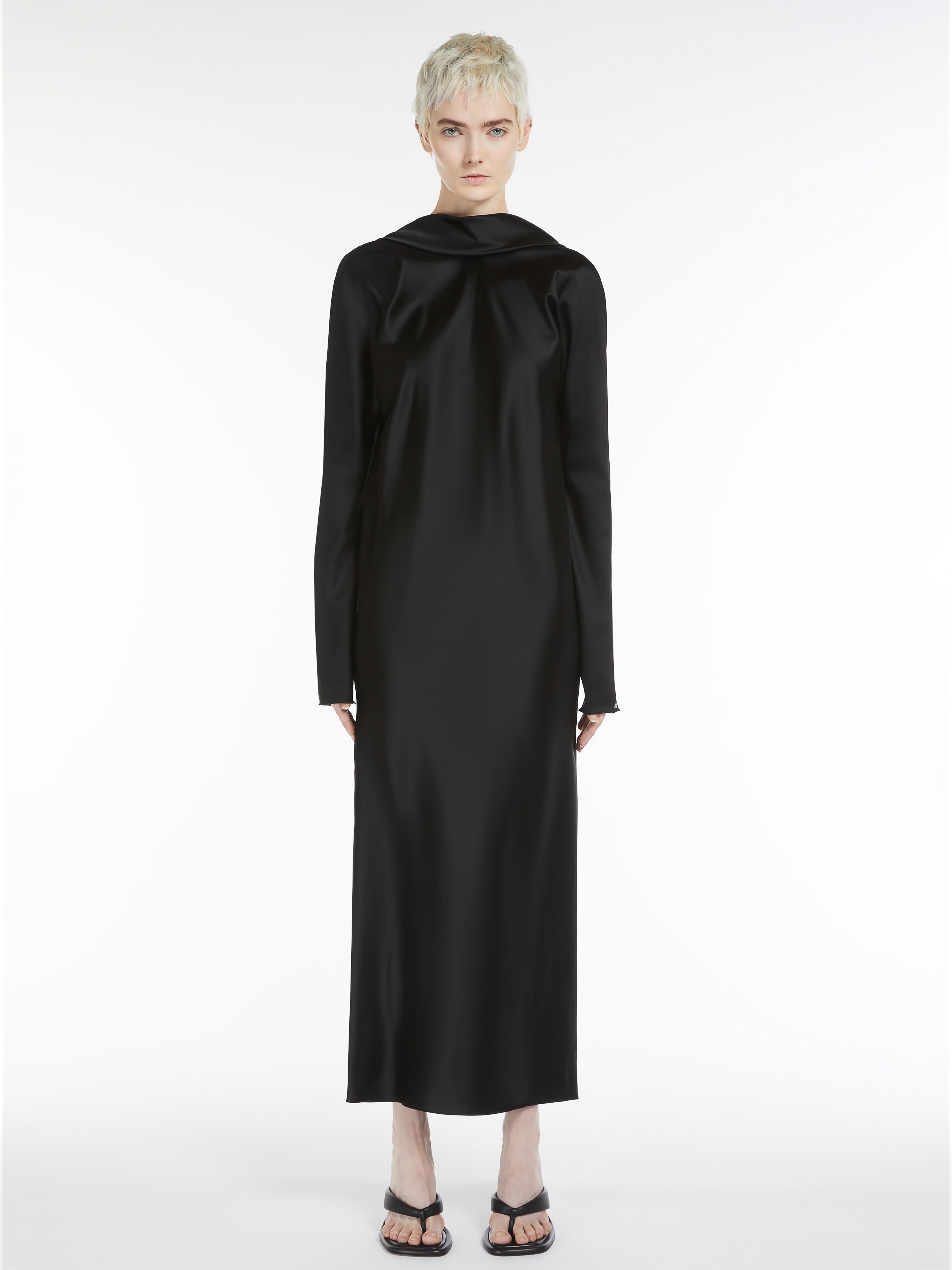 ABAZIA Compact satin kimono dress - 3