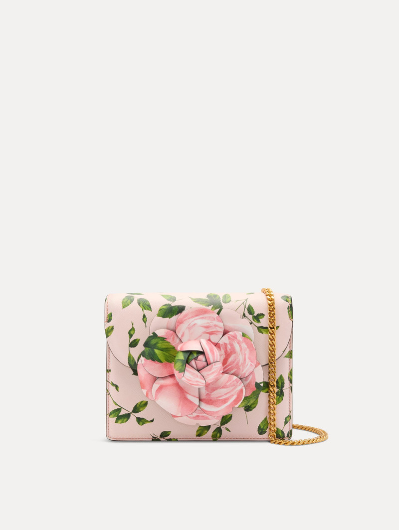 ENGLISH ROSE PRINTED MINI TRO BAG 1