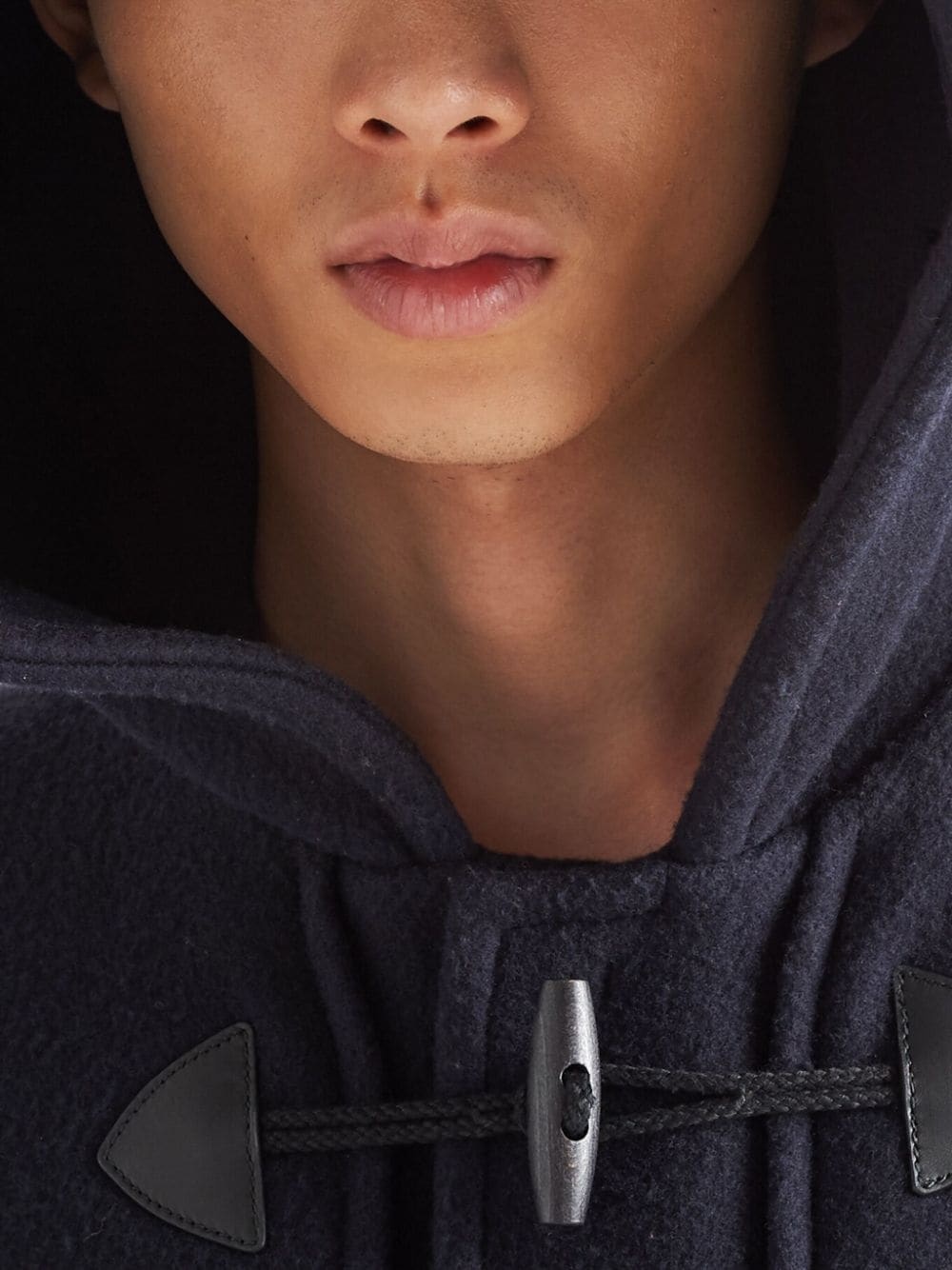 double-breasted wool duffle coat - 5