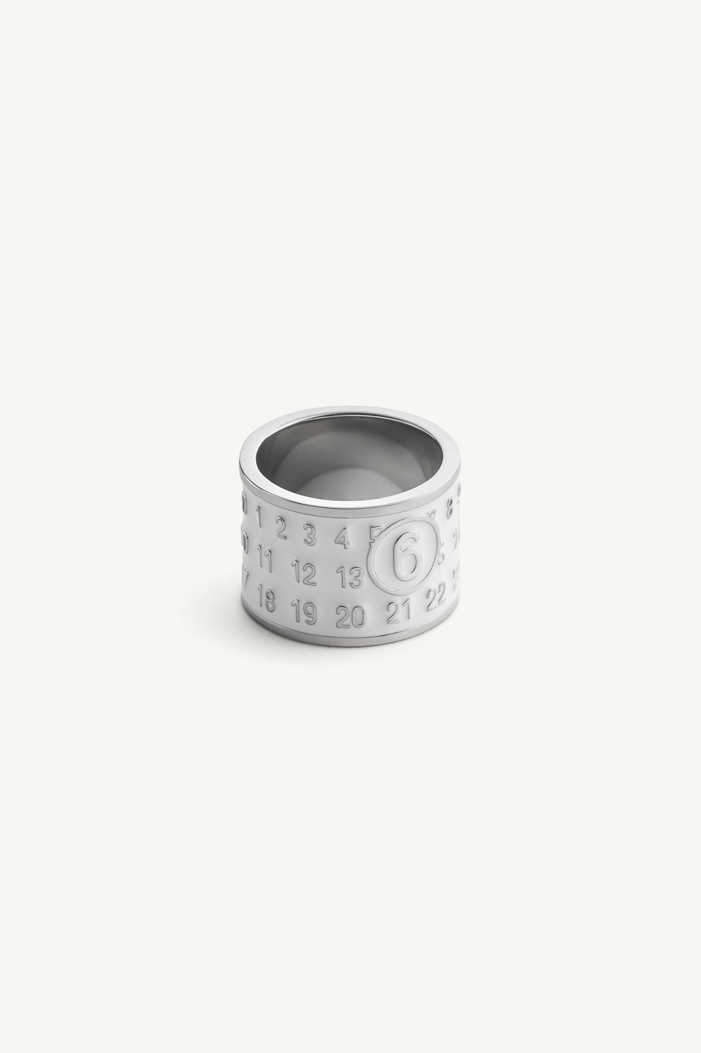 Numeric Engraved Signature Ring - 1