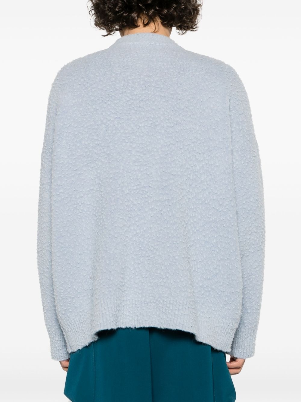 crew-neck logo-tag jumper - 3