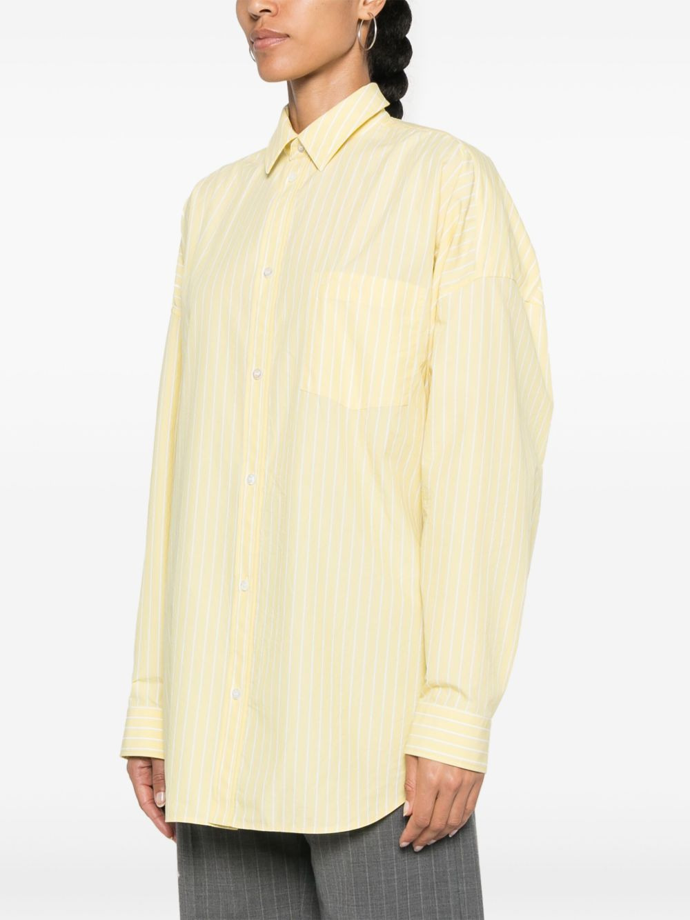 striped cotton shirt - 3