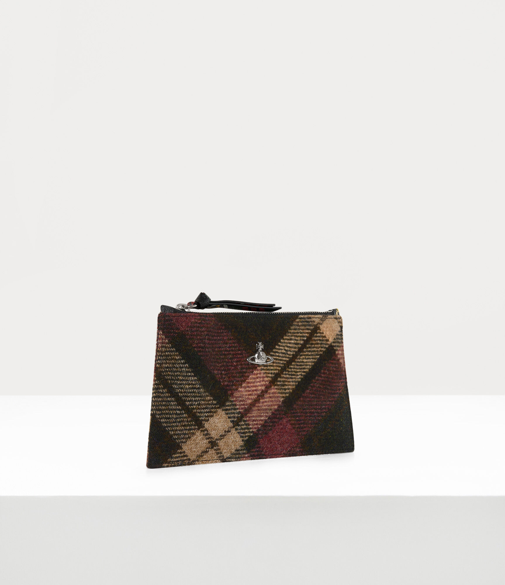 SMALL FLAT ZIP CLUTCH - 2