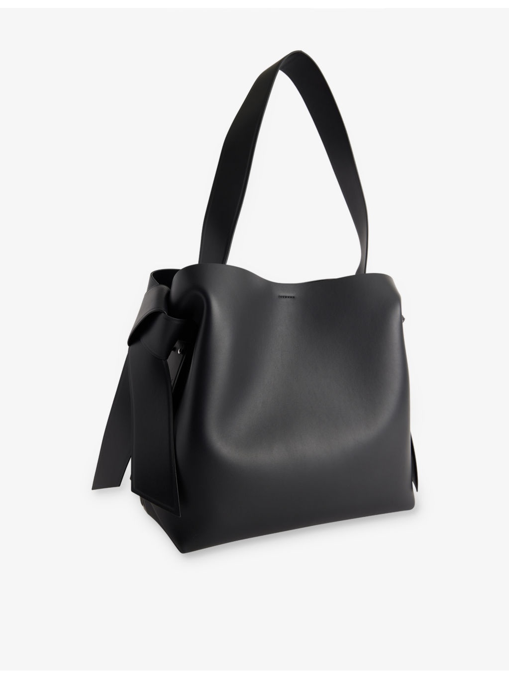 Musubi Medium Leather Shoulder Bag - 4