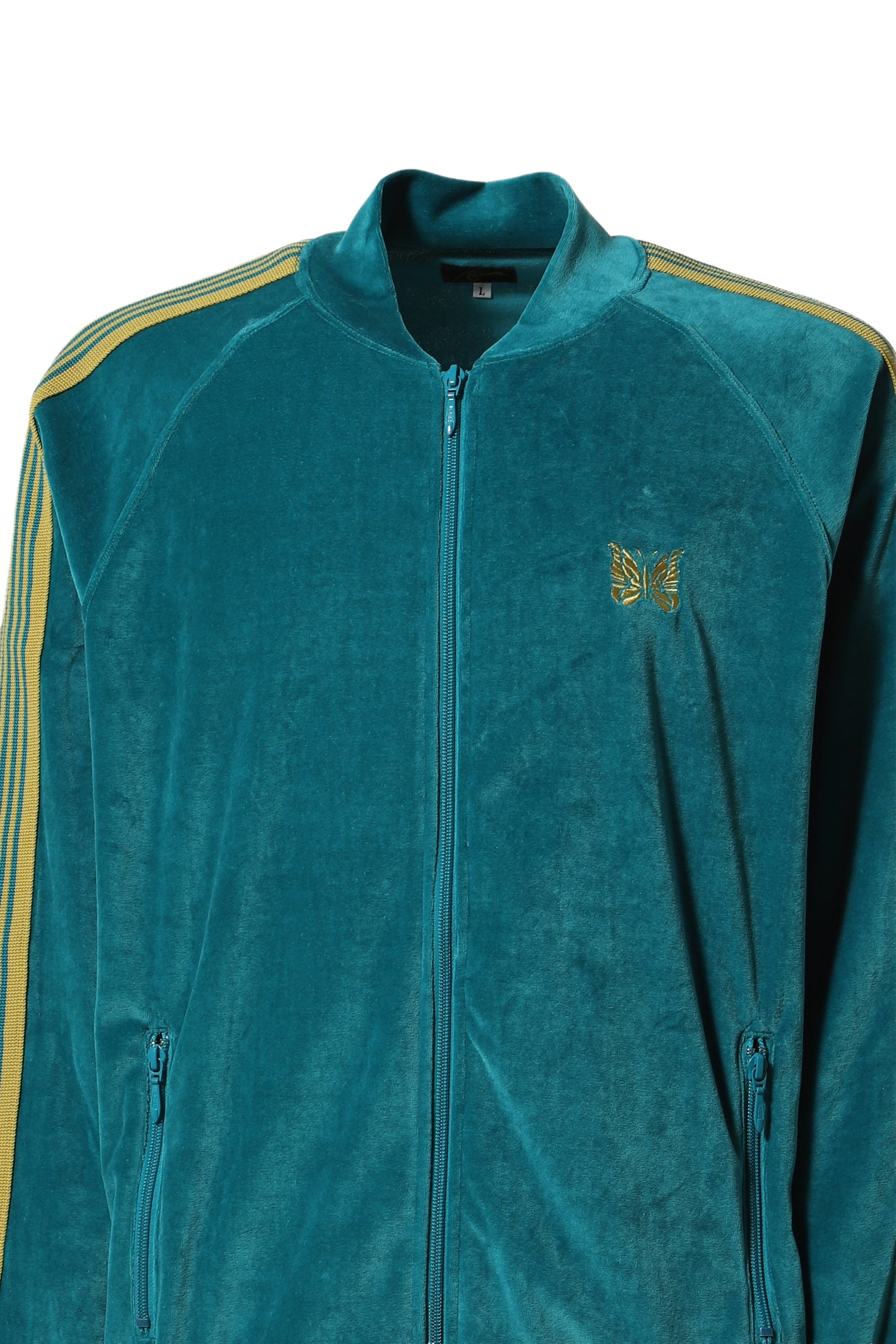 RC TRACK JACKET - C/PE VELOUR / TURQUOISE - 4