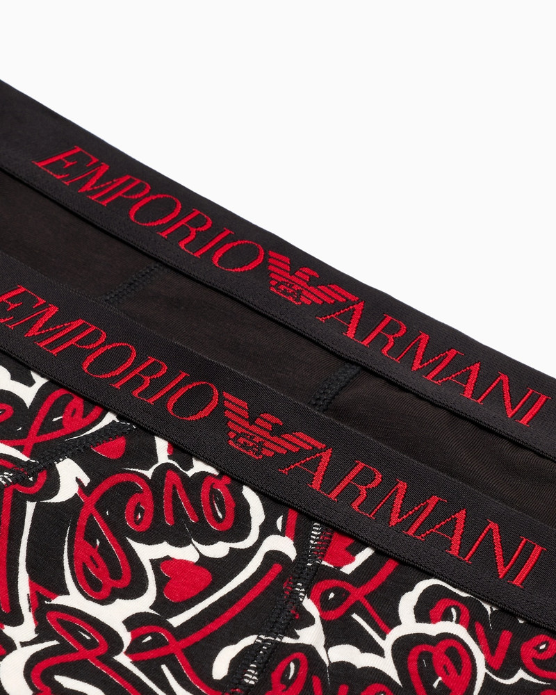 EMPORIO ARMANI TWO-PACK OF VALENTINE’S DAY CAPSULE COLLECTION BOXER BRIEFS outlook