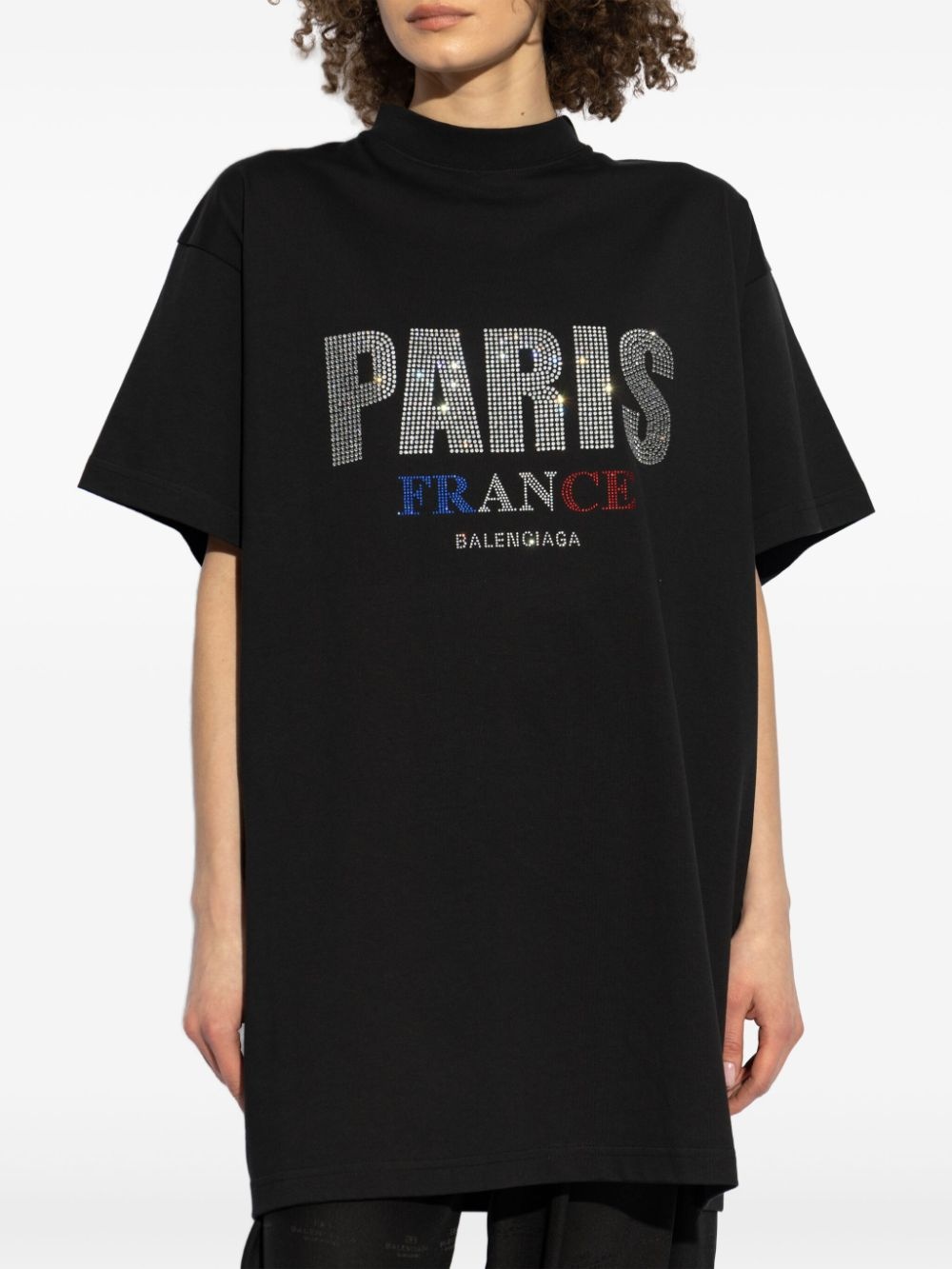 logo-studded T-shirt - 3