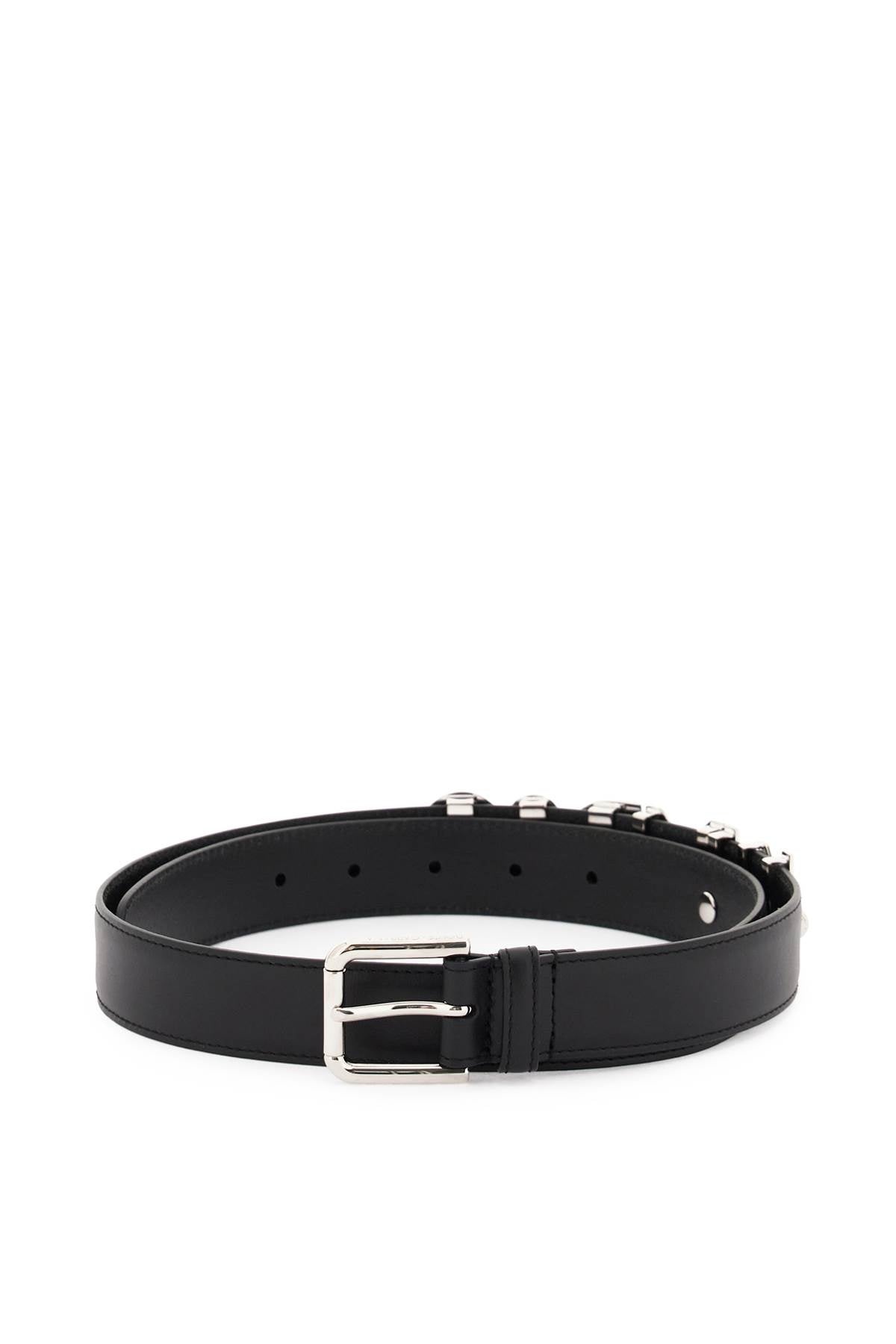 Dolce & Gabbana Lettering Leather Belt Women - 1