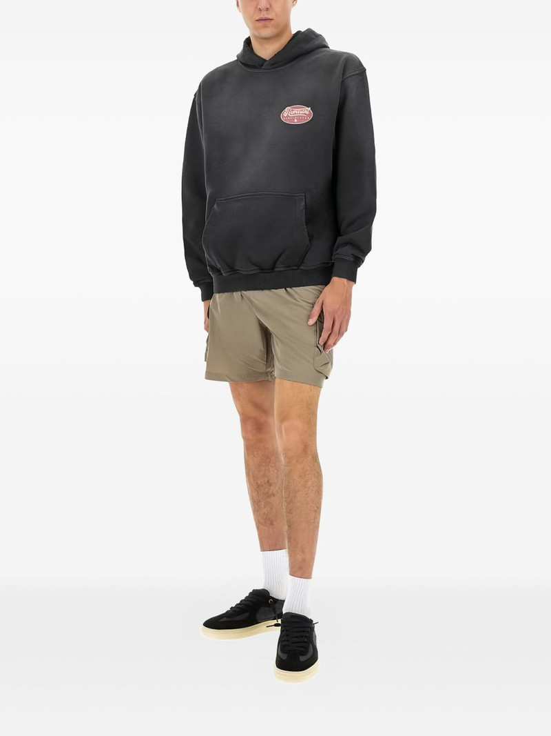 REPRESENT logo-detail hoodie outlook