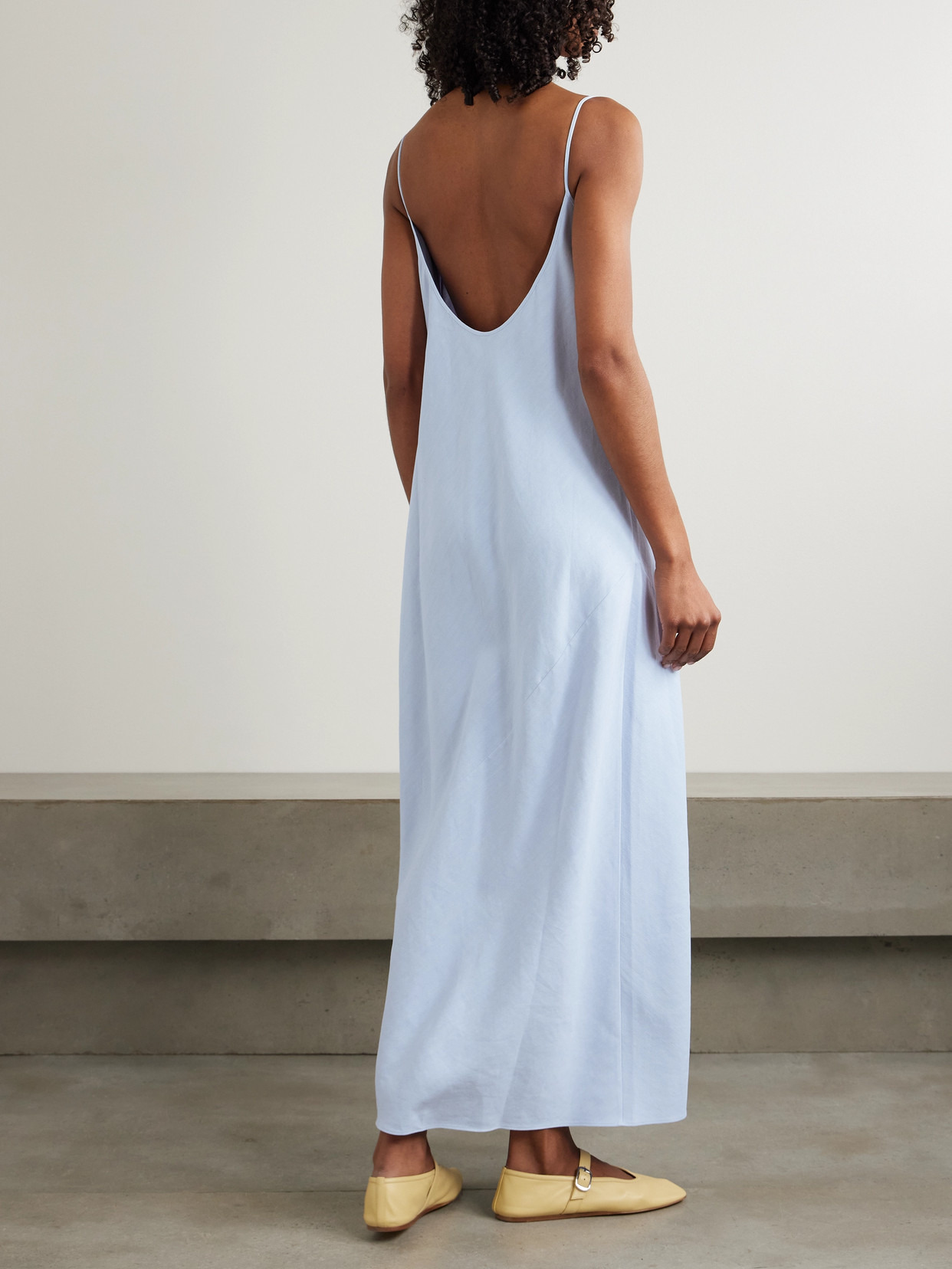 Hemp-blend Maxi Dress - 3