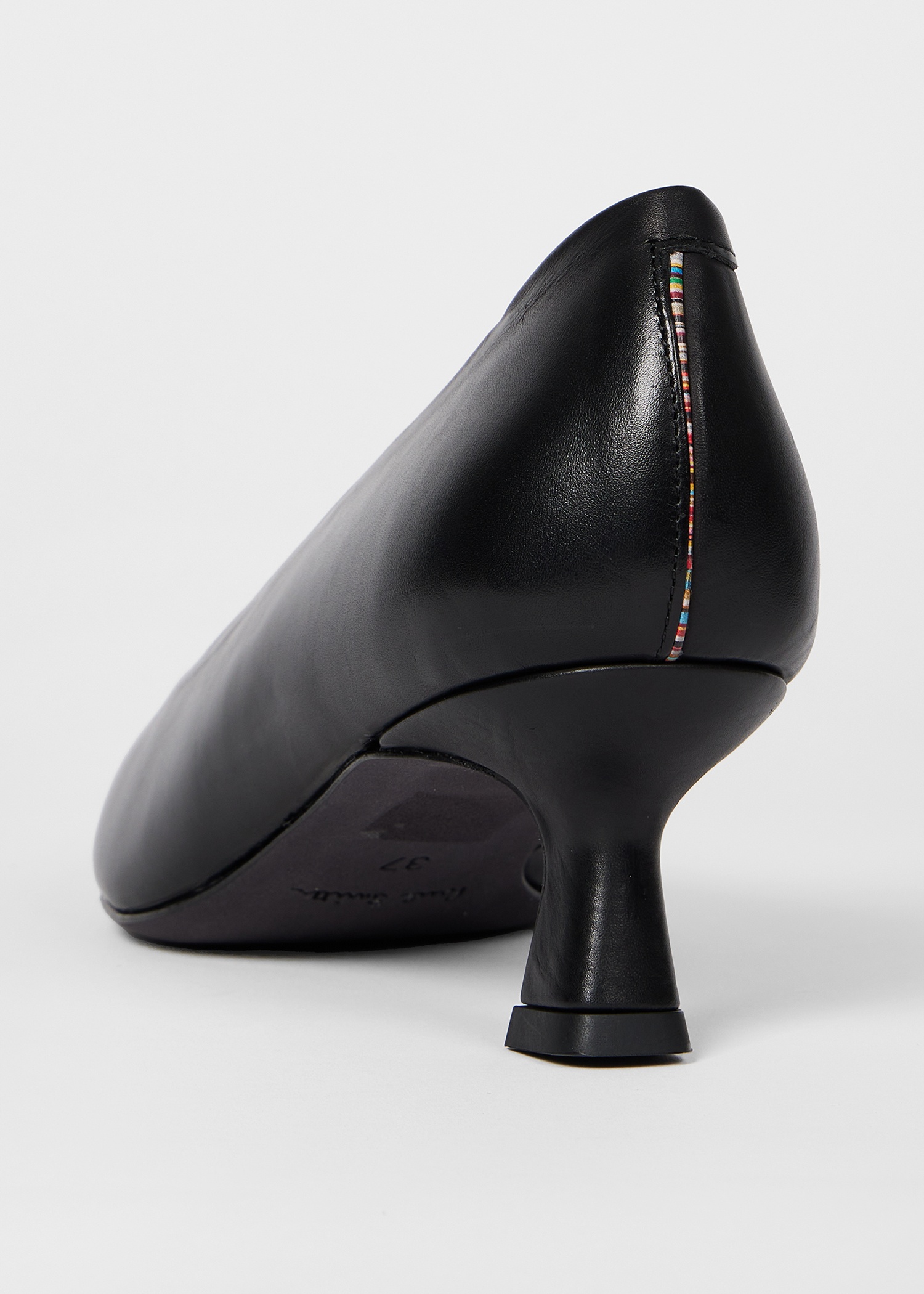 Women's Black 'Sonora' Heel Court Shoes - 5