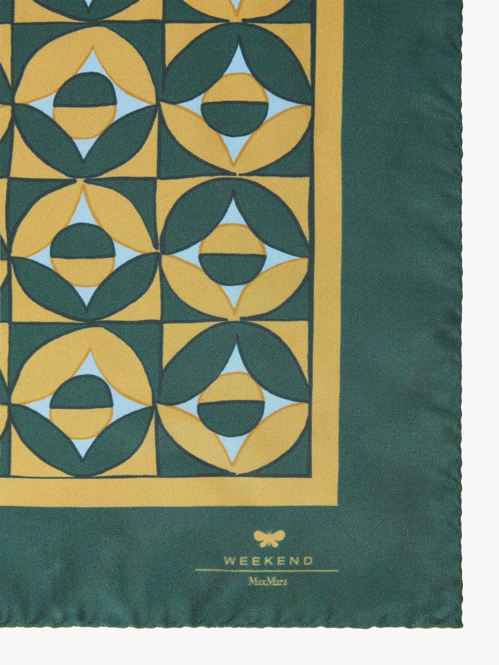 SIAM Printed silk scarf - 2