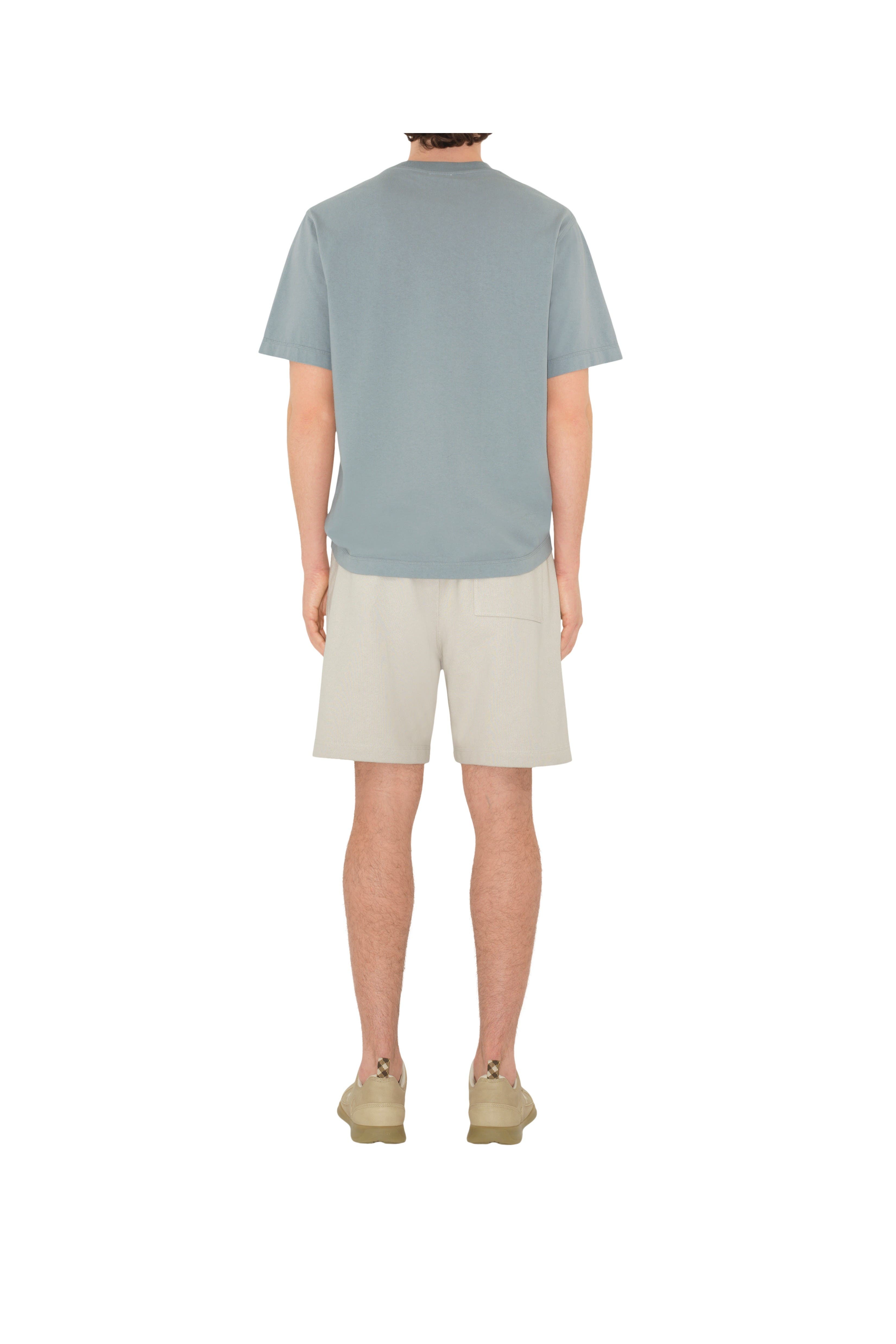 burberry Knot Cotton Shorts in Sail at Nordstrom - 5