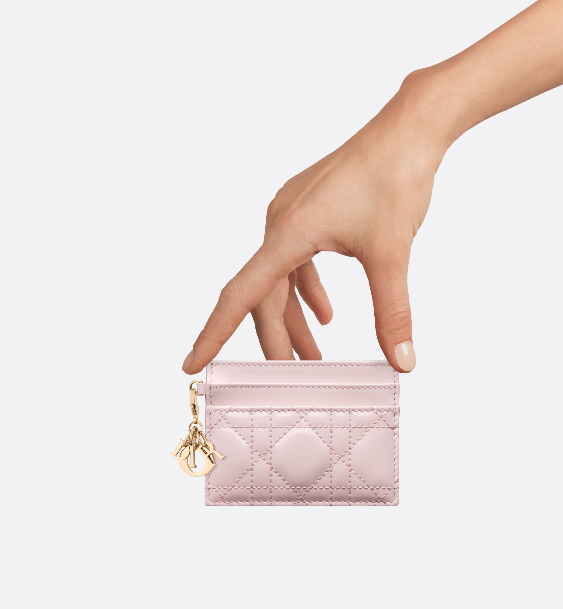 Lady Dior Freesia Card Holder - 4