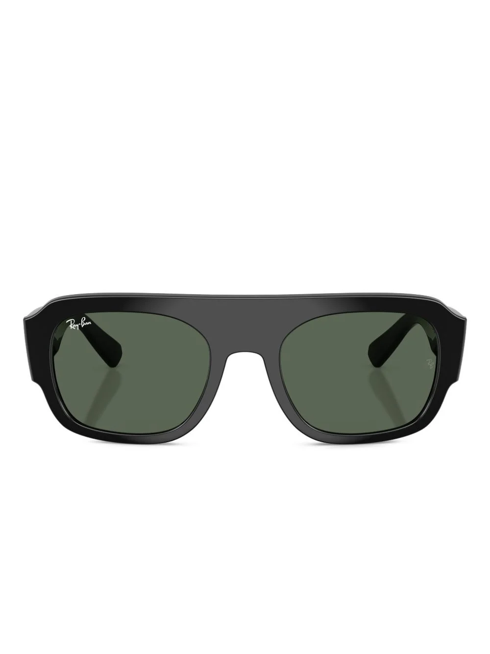 shield-frame tinted sunglasses - 1