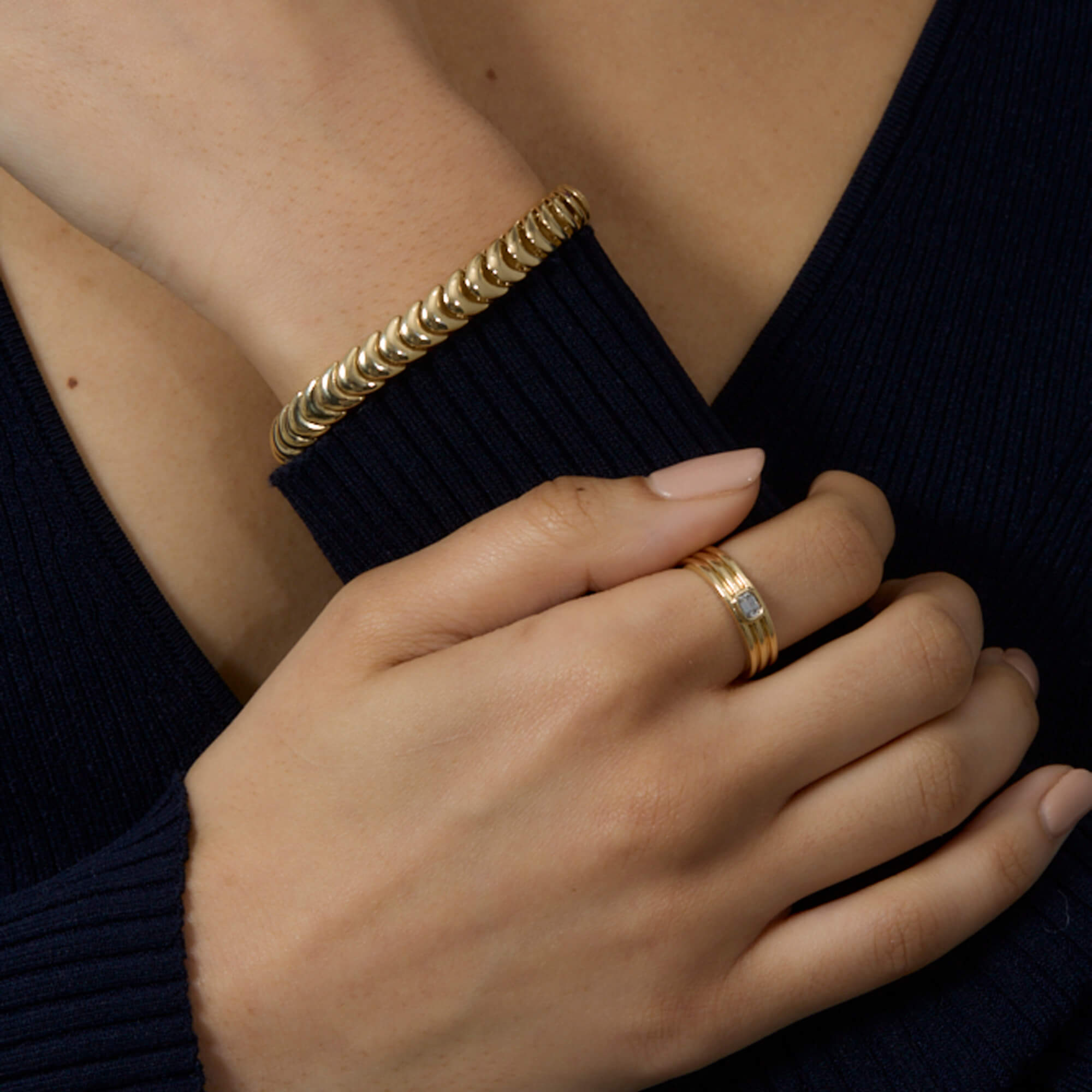 Gold La Scala Bracelet - 11