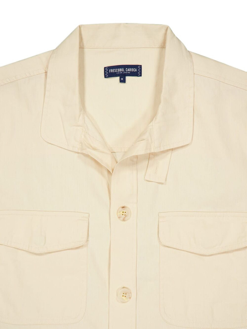 Nuno long-sleeve pocket shirt jacket 4