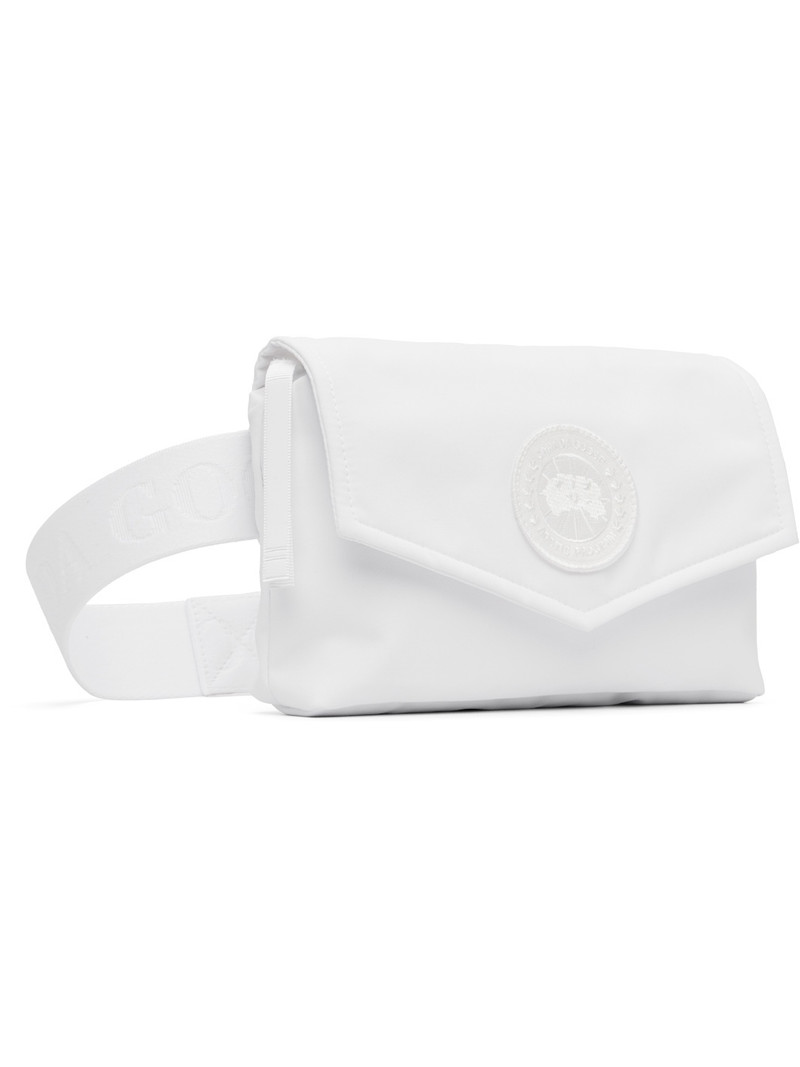 Canada Goose White Mini Waist Pack Belt Bag outlook