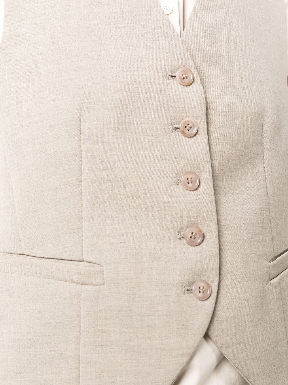 Gelso tailored waistcoat - 5