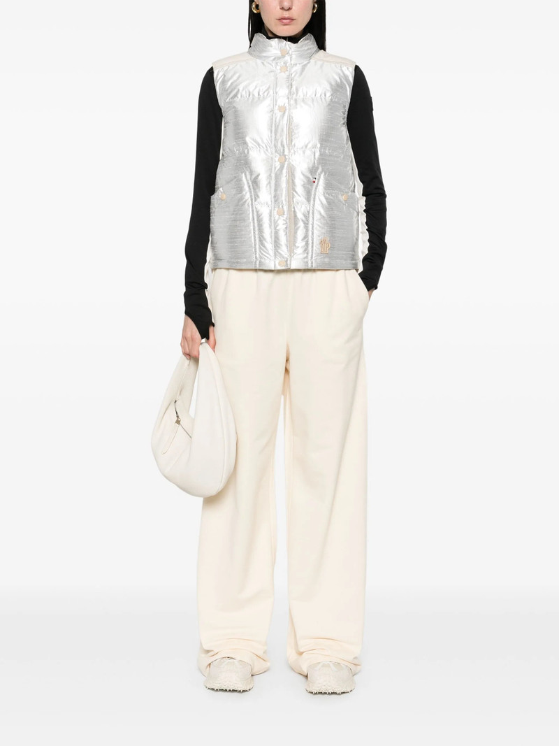 Cotton Wide-leg Track Pants 4